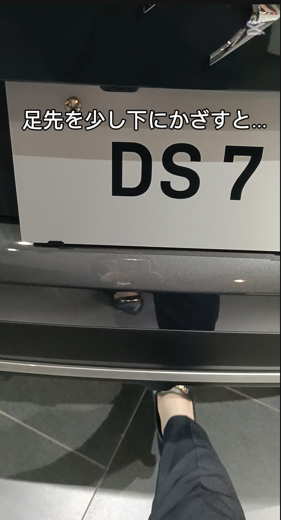 ハンズフリーテールゲートはこんなに便利♪