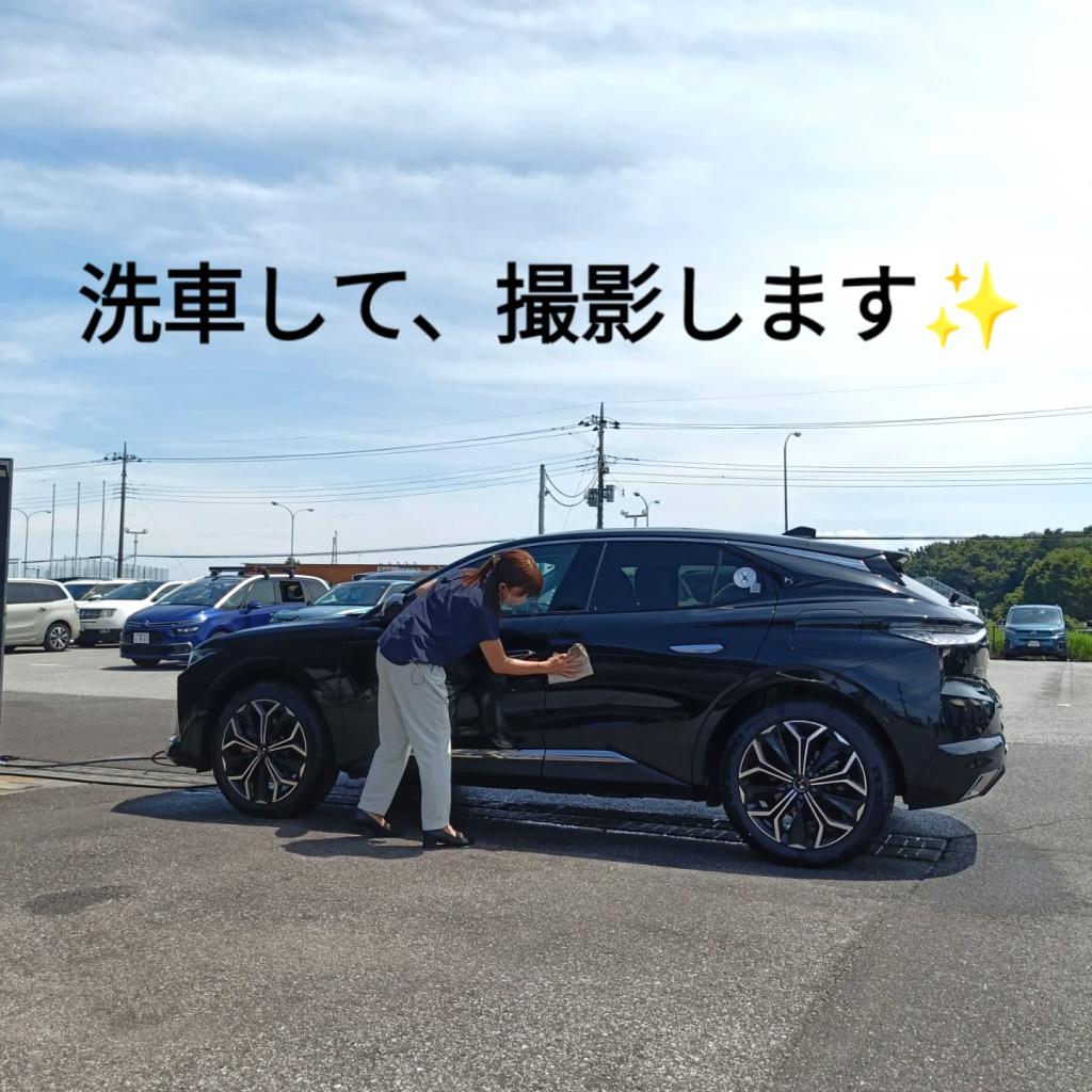 近日販売予定車の準備をしました(#^^#)
